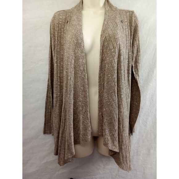Motherhood Oh Baby Women Medium Grey Sweater Open Long‎ Sleeve - Picture 1 of 7